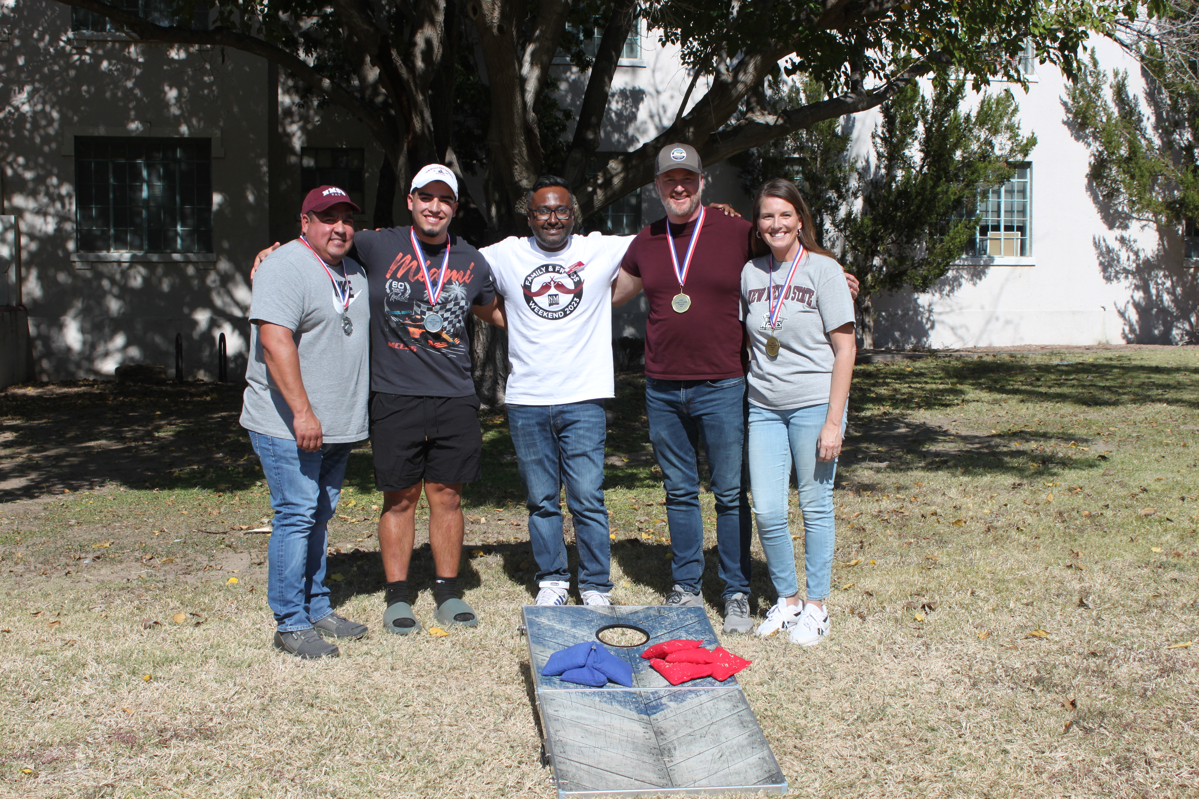 Corn Hole Competition Winners